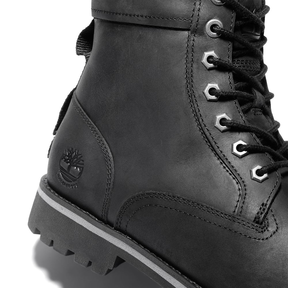 Timberland 6-Inch Μποτακια Ανδρικα Μαυρα - Rugged Waterproof Ii - Greece 8213567-CG